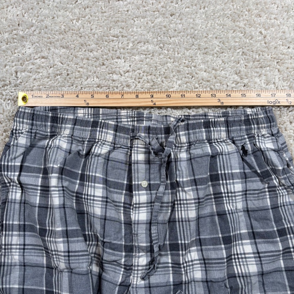 Polo Ralph Lauren Men's Sleepwear Pajama Pants L Plaid Lounge‎ Bottoms - Picture 5 of 7